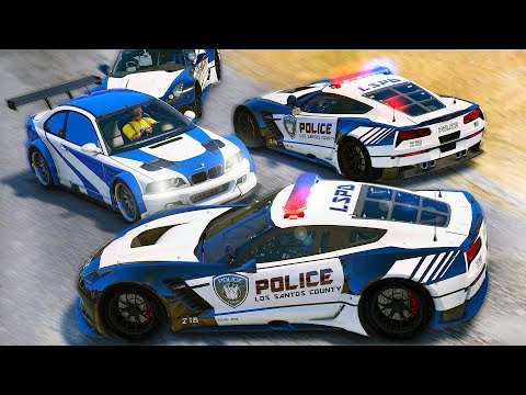 Видео: BMW M3 GTR ИЗ NEED FOR SPEED УХОДИТ ОТ КОРВЕТОВ! ПОЛИЦЕЙСКИЕ ДОГОНЯЛКИ В ГТА 5 ОНЛАЙН!