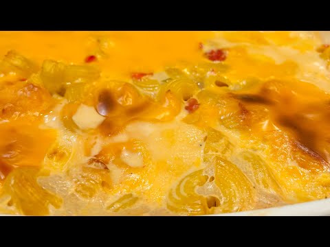 Видео: Запеканка из макарон с сыром и помидорами