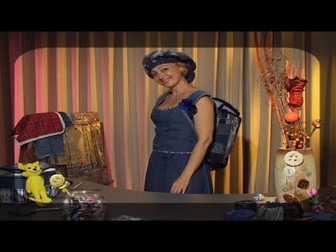 Видео: Шьем рюкзак и кепку из остатков джинсовой ткани. Мастер класс. Татьяна Лазарева