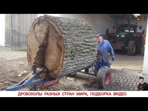 Видео: ДРОВОКОЛЫ РАЗНЫХ СТРАН МИРА, КАК ,ЧЕМ КОЛЯТ ДРОВА #12 / HOW FIREWOOD IS CUT IN DIFFERENT COUNTRIES