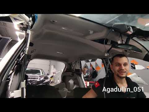 Видео: Toyota RAV4 2020 или 50кузов. Как вытащить крышу без разбора салона? Минимум разбор.Собираем крышу.