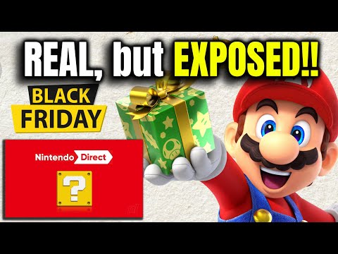 Видео: Анонсирован Nintendo Direct🎥 + раскрыты предложения на Switch в Черную пятницу!