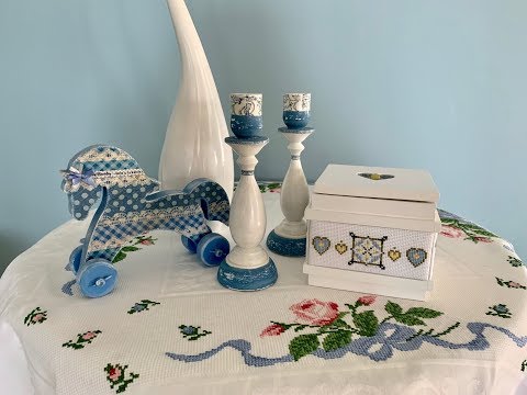 Видео: Прикладная вышивка. Была коробка, стала - шкатулка …