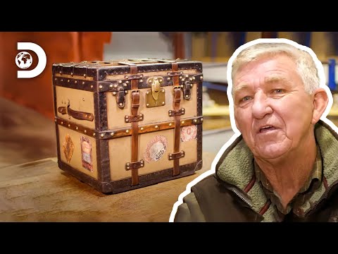 Видео: Реставрация и история на чантата Louis Vuitton | Ловци на трофеи