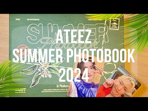 Видео: UNBOXING ATEEZ SUMMER PHOTOBOOK 2024 | Распаковка Ateez summer photobook 2024