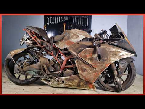 Видео: Полное Восстановление Мотоцикла KTM Как Новый | От Начала До Конца KTM RC 200 by @MichaelRestoration