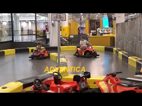 Видео: Детский развлекательный центр Adventica Вильнюс Литва. Pramogų centras Vilnius