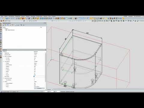 Видео: Скрипт кухня угловая для Базис Мебельщик.