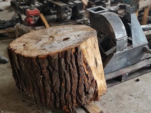 Видео: Щепорез на ВОМ с дровоколом-морковкой
