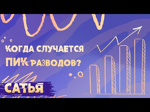 Видео: Сатья. Когда чаще всего разводятся?