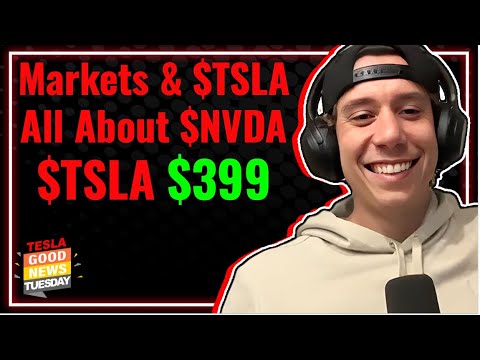 Видео: Акции Tesla пытаются вырасти на фоне ВАЖНЫХ новостей о роботакси: цена TSLA $350 или $500, или и ...