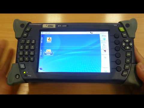 Видео: Рефлектометр MTS 4000 JDSU (1 часть)