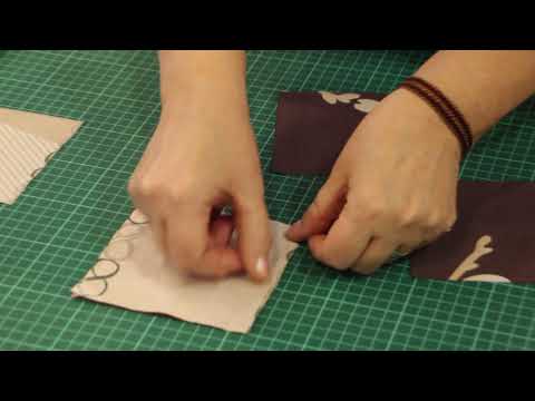 Видео: Лоскутное шитьё. Блок квадрат в квадрате.