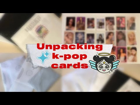 Видео: 💌 Распаковка k-pop карт Blackpink, Twice, Itzy / Unpacking k-pop cards,  k-pop haul ~ 6 💌