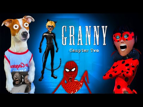 Видео: Гренни это Леди Баг 🐞 Granny: Chapter Two [Леди баг и Супер кот] ► Прохождение + приколы