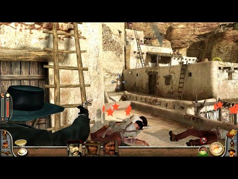 Видео: Desperados 2: Cooper's Revenge - прохождение - миссия 2-2 - Санчес ВНЕ СЕБЯ