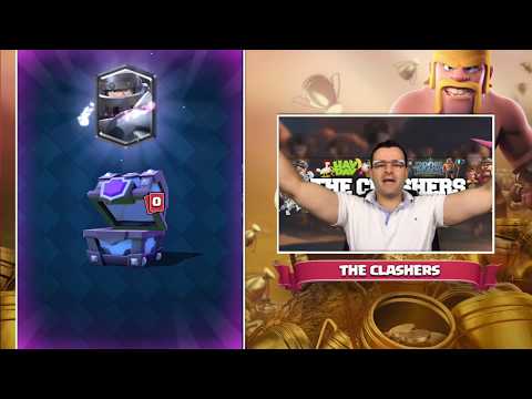 Видео: Clash Royale - Отварям Super Magical Chest + Ramp up Challenge