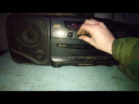 Видео: Обзор на магнитофон JVC PC-W222