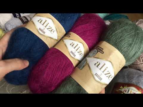 Видео: МОИ ПОКУПКИ ПРЯЖИ В ФЕВРАЛЕ! ALIZE SUPERLANA MAXI НА ШАПКИ! МОХЕР! ХЛОПКОВАЯ ПРЯЖА ОТ YARNART!