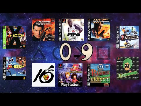 Видео: Все игры на Playstation 1 (PSX)  - Беглый взгляд (0-9) Регион USA