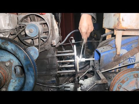 Видео: Заміна гільзи важкого дизельного мотоблоку