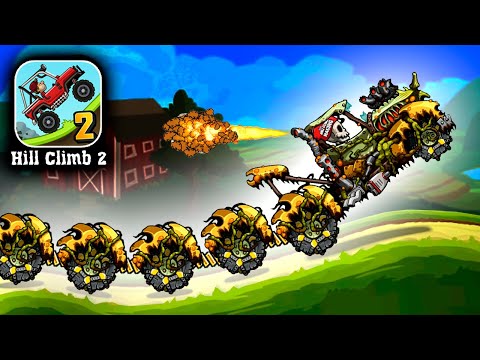 Видео: Hill Climb Racing 2 - Езда на Заднем Колесе.