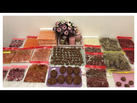 Видео: ЗАГОТОВКИ ЕДЫ НА МЕСЯЦ.КАК ОБЛЕГЧИТЬ ЖИЗНЬ.ЗАГОТОВКА ПОЛУФАБРИКАТОВ ВПРОК. ЭКОНОМИМ ВРЕМЯ И ДЕНЬГИ