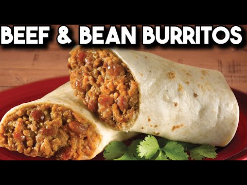 Видео: Эти буррито с говядиной и фасолью просто НЕОБЫЧНЫЕ!