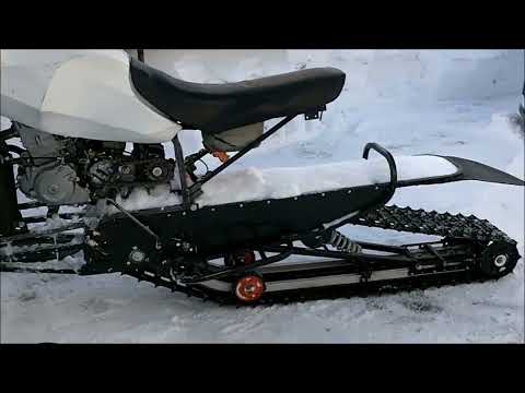 Видео: Три самодельных снегохода от Сергея Хомякова