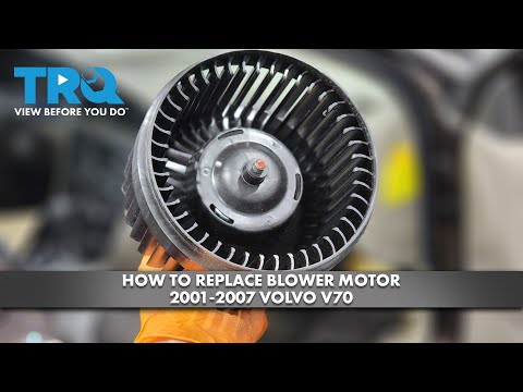 Видео: Как заменить электродвигатель вентилятора Volvo V70 2001-2007 гг.