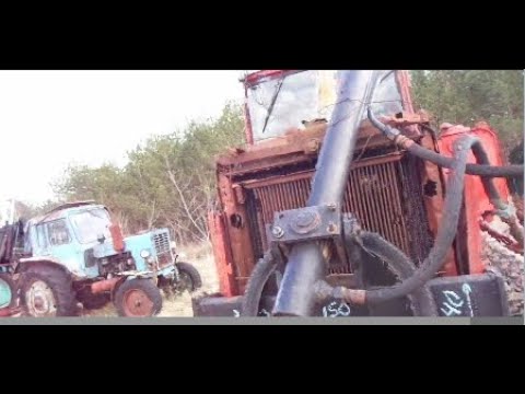 Видео: ДТ-75. Немного о бульдозерном отвале.