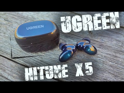 Видео: Ugreen HiTune X5 - Обзор беспроводных TWS наушников \ ТОПОВЫЕ Недорогие наушники из Китая  HiTune X5