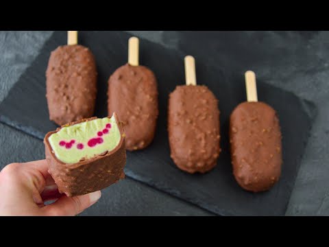 Видео: Мороженое МАГНАТ ☆ Рецепт ☆ МАЛИНА ФИСТАШКА