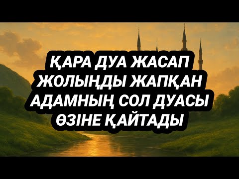Видео: Қара дуа жасап қастық жасағанның дуасы өзіне қайтады