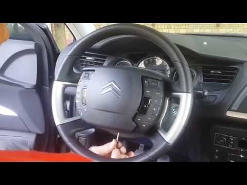 Видео: Снимаем рулевое колесо на Citroen C5