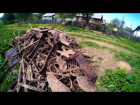 Видео: Накопали металлолома на 60 тысяч рублей!