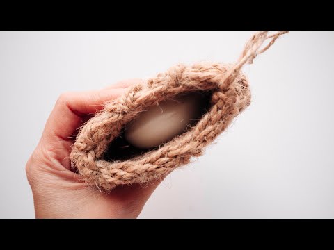 Видео: Ваша кожа скажет спасибо! Эко Вязание из джута крючком