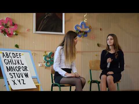Видео: Сценка "Англійський алфавіт"