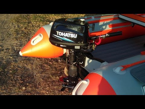 Видео: Tohatsu MFS 5 с карбюратором от MFS 6