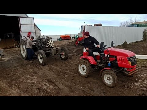 Видео: ❌Мототрактор VS ЮМЗ❌.Скоро покраска🚜