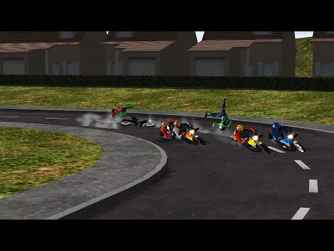 Видео: Moto Racer 3: Gold Edition - прохождение - скорость 250CC - Резиденция
