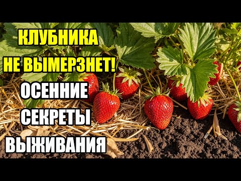 Видео: ПОДГОТОВКА КЛУБНИКИ К ЗИМЕ – САДОВОДЫ ОБ ЭТОМ МОЛЧАТ!