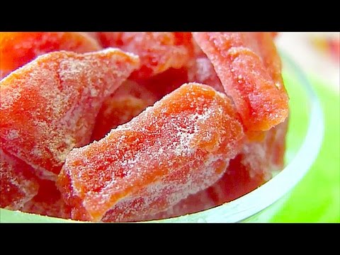 Видео: Цукаты из тыквы Самый вкусный рецепт  candied pumpkin natural candy