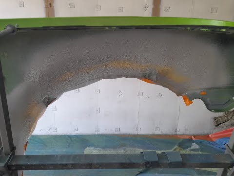 Видео: Нанесение распыляемого герметика на внутренние поверхности крыльев пистолетом Русский Мастер