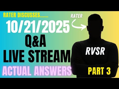 Видео: Вопросы и ответы в прямом эфире от 21 октября 2025 г. Часть 3. Вопросы и ответы на пропущенные во...