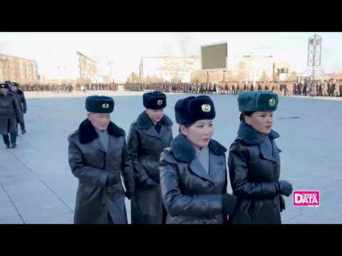 Видео: Чойбалсан цэргийн хүрээний  “Туяа”-т тоо, баярын жагсаал