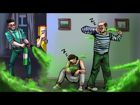Видео: УСЫПЛЯЕМ ЖИЛЬЦОВ ГАЗОМ, ЧТОБЫ ВЫНЕСТИ ИЗ КОТТЕДЖА АБСОЛЮТНО ВСЁ! CRIME SIMULATOR