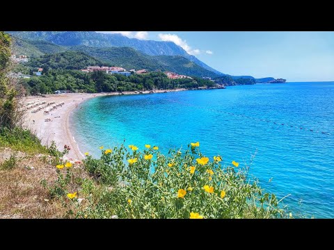 Видео: Пляж Каменово Отдых в Черногории