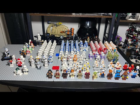 Видео: Коллекции минифигурок LEGO Star Wars Clone Army (выпуск 2025 года)