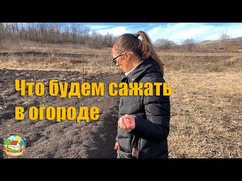 Видео: #96 Что посадим в огороде весной? Для чего нам фундамент?